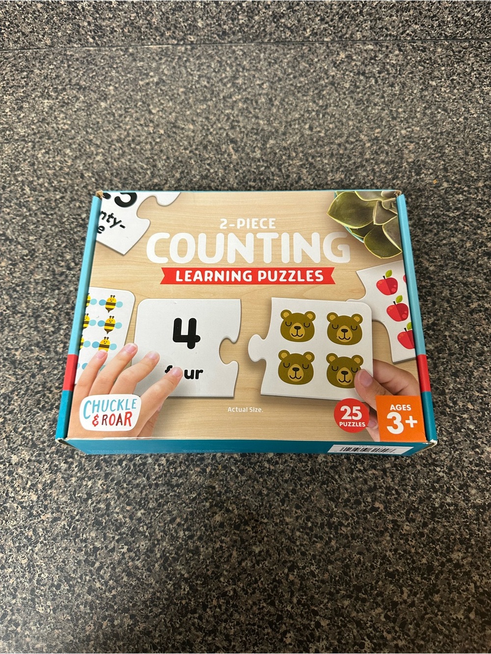 Chuckle & Roar Counting Matching Educational Puzzles Kids